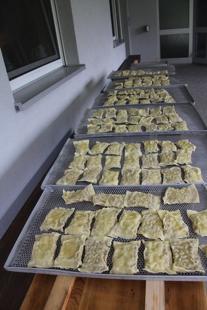 Das fertige Ergebnis dürfen die Besucher auf dem Burgfest genießen. | Foto: Klaus Kehrwecker