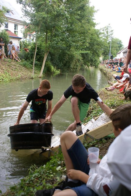 Volle Konzentration beim Ausstieg