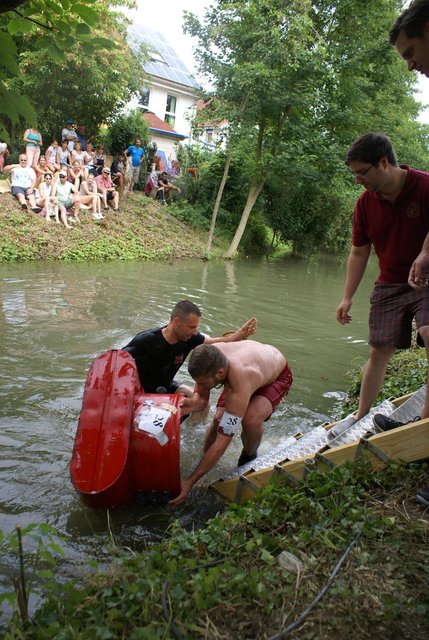 Mehr Wasser im Melkkiwwl als außenrum ist keine Seltenheit