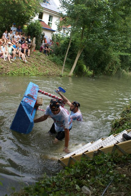 Der Ausstieg war nicht mehr ganz so elegant