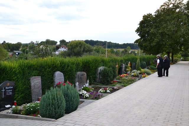 Der Friedhof wurde erst vor wenigen Jahren erweitert.