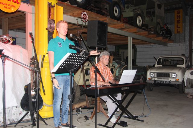 Counter-Tenor Marcel Kehrwecker und Herbert Menrath (Foto: kk).