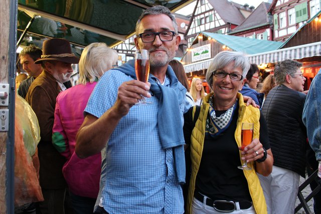 Ulrich und Renate Freyburger: "Das Leben kann doch so schön sein. Mit Wein noch schöner."