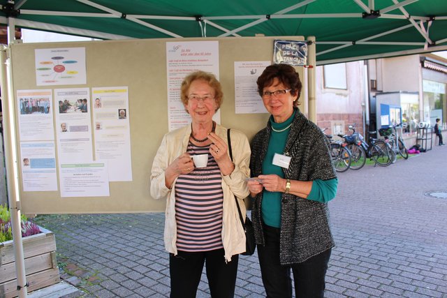 Das "Netzwerk 60Plus" stellte seine zahlreichen Aktivitäten vor.