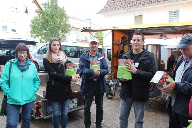 Frischer Apfelsaft im Beutel. | Foto: OGV Wössingen