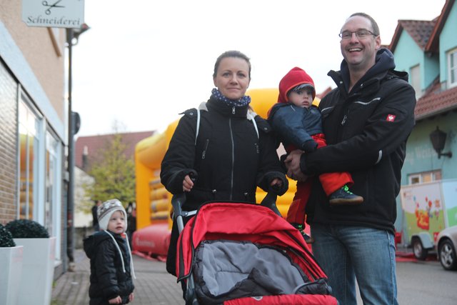„Die Berliner waren das Beste, die waren sogar noch warm“, einigte sich die junge Familie aus Oberderdingen