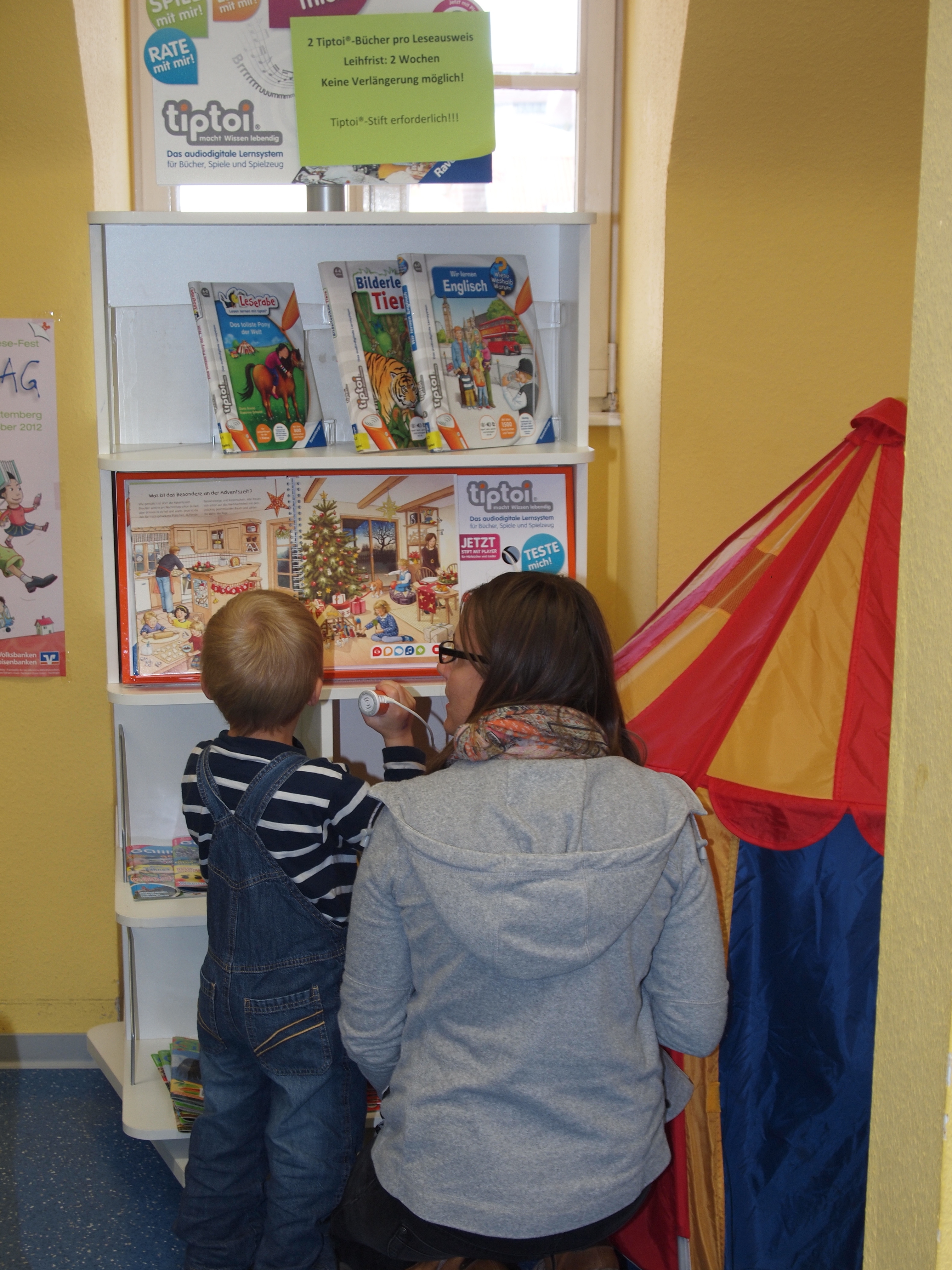 Spaß am Lernen: Die Bücher von tiptoi sind interaktiv.