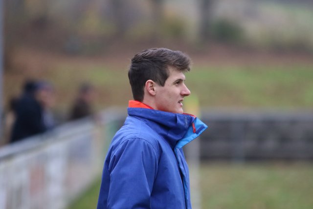 Seine Aufgaben fest im Blick. Coach Christoph Mraz.