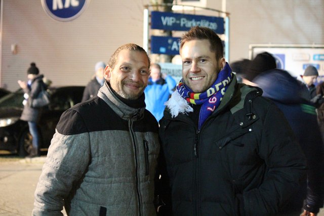 Fanmotto: "Wir kommen auch zum nächsten Heimspiel."