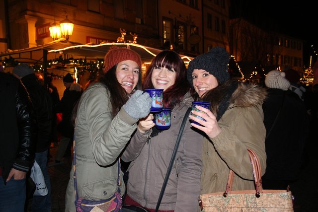 Natascha Gulden aus Diedelsheim, Jessica Bernhard aus Dürrenbüchig und Lara Gillardon aus Oberderdingen.