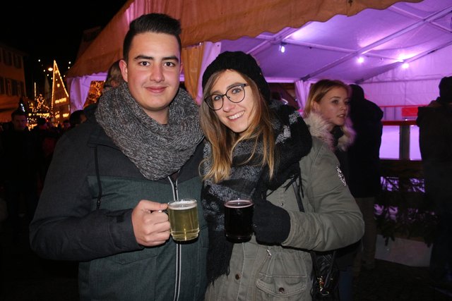 Sofia Rätz und Stefan Dittes aus Diedelsheim.