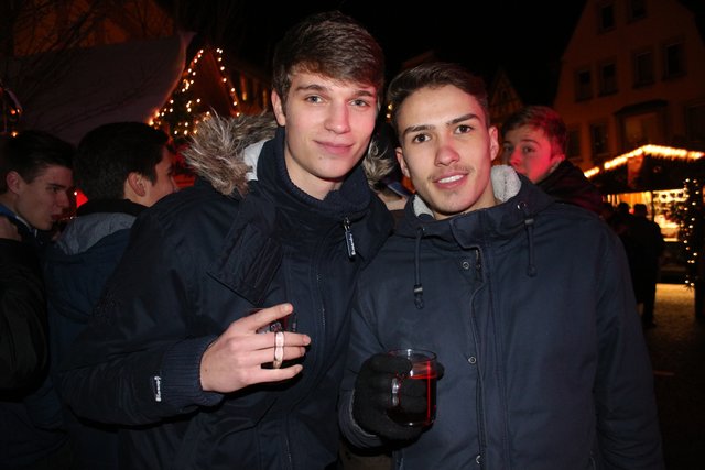 Florian Fischer aus Bretten und Aaron Breitenstein aus Walzbachtal-Wössingen.