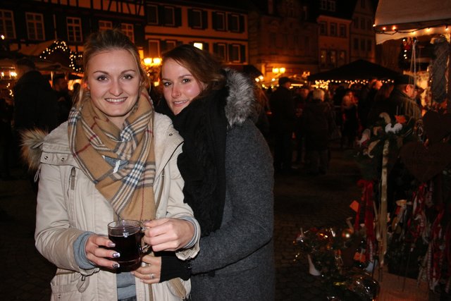 Luisa Merz aus Bretten und Lisa Asal aus Eggenstein