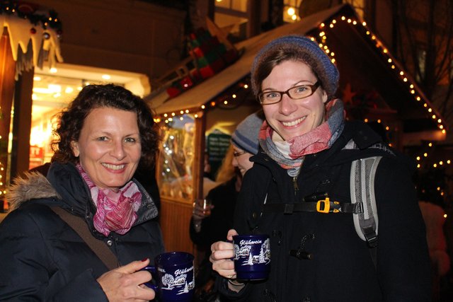 Vera Keplinger aus Pfinztal und Anke Hartmann aus Karlsruhe