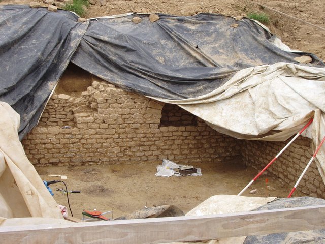 Der Keller der Villa Rustica.