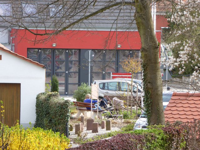 Das 2014 fertiggestellte Feuerwehrhaus.