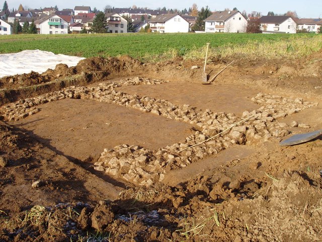 Villa Rustica: Doppeltes Eingangstor.