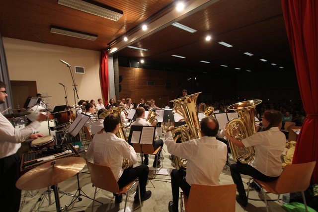 Sorgt für den Sound im Dorf: Der Büchiger Musikverein.