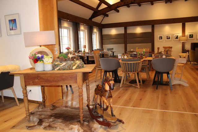 Der "Metzeltisch" stammt aus dem Familienbesitz und gehörte einst Sabine Weishäupls Großvater