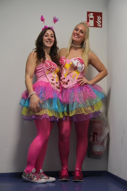 Sabine Mehlis und Jasmin Leitgeib aus Wössingen | Foto: ths