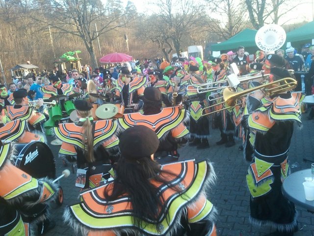 spontaner Auftritt in Zaisenhausen