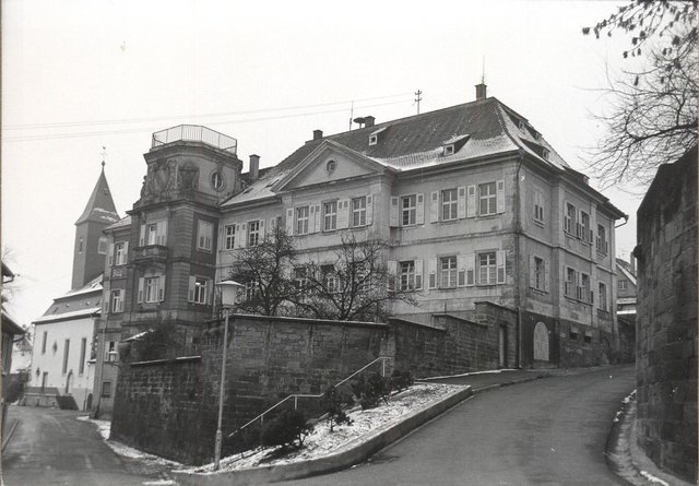 Eine Ansicht des Brettener Amtshauses aus dem Jahr 1973. | Foto: Stadtarchiv Bretten