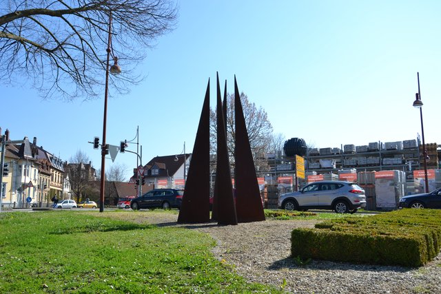 Kunstinstallation in Bretten