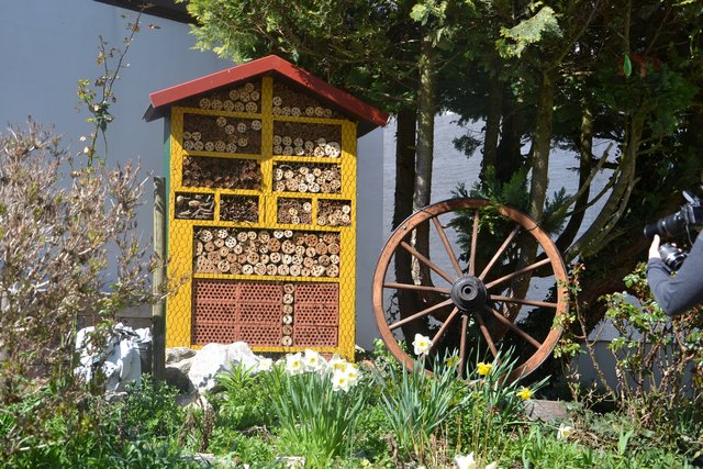 Insektenhotel in Sprantal