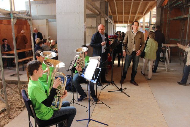 Musikalisch umrahmt wurde die Feier vom "Trio Euphonale" mit Jakob Abel, Bastian Brauch und Paul Hauk.