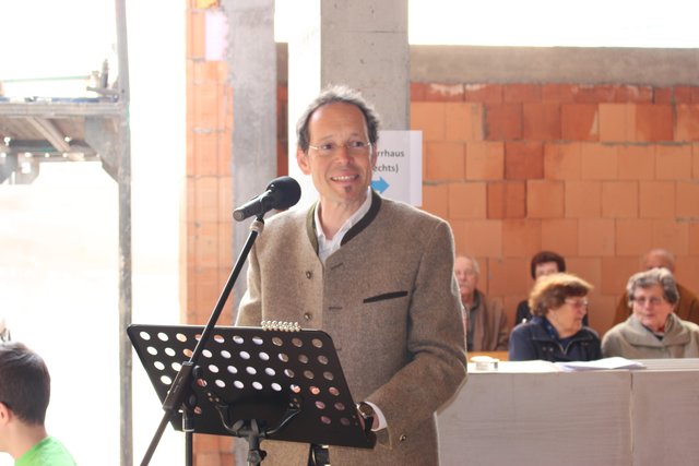 Begrüßung durch Pfarrgemeinderat Rüdiger Kampa