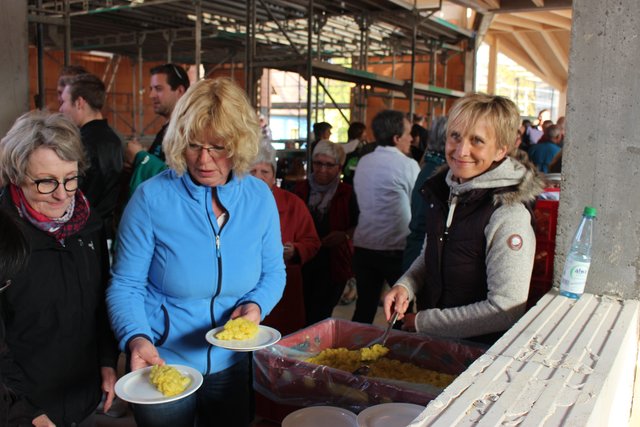 Auch für das leibliche Wohl war bestens gesorgt.
