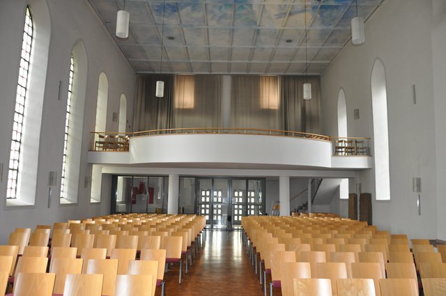 Blick auf die Empore in der Brettener Stiftskirche. Foto: ch