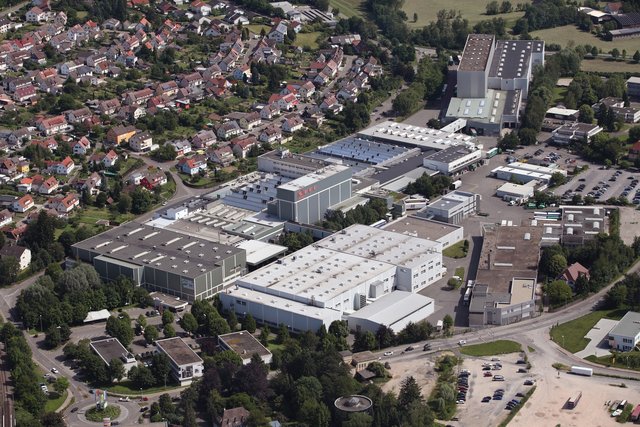 Luftbild des Neff-Werkes am Standort Bretten. | Foto: BSH