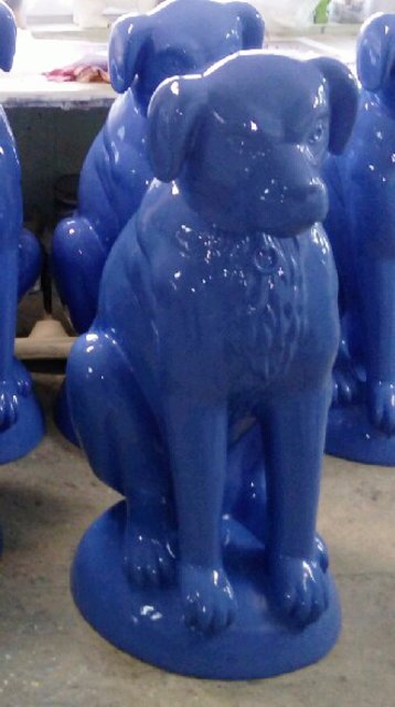 Bunte Hundle: Sie schmücken das Jubiläumswochenende am Seedamm und können anschließend als Souvenir erworben werden.