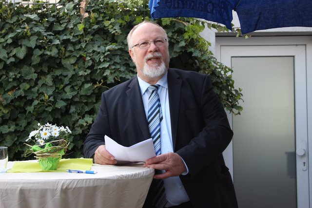 Einrichtungsleiter Alfred Gscheidle