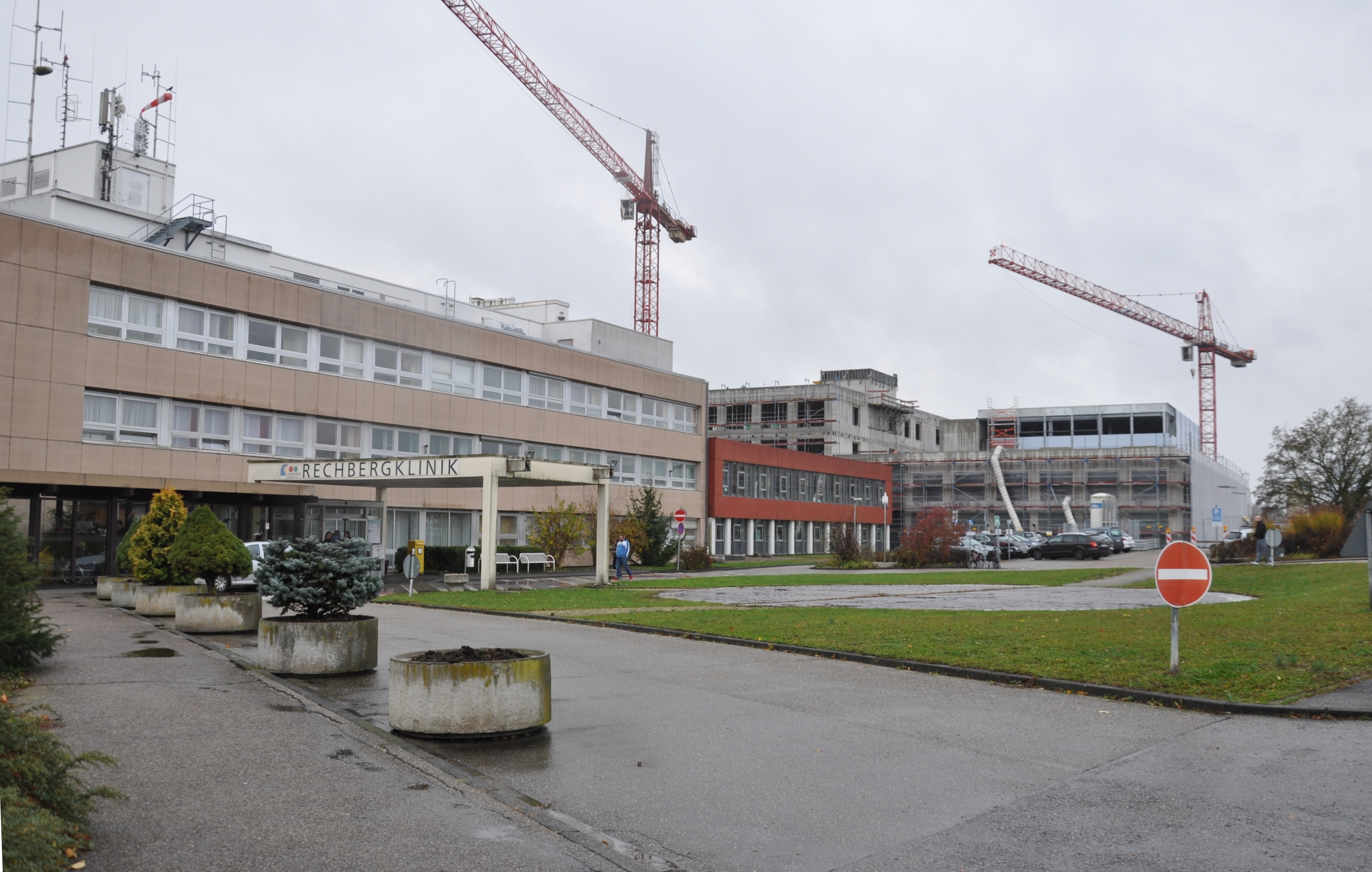 Rechbergklinik: Laborgebäude soll in Ärztehaus integriert werden.