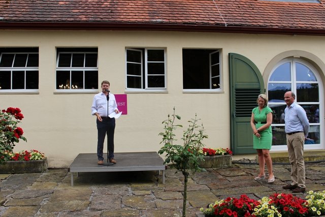 Der Brettener Oberbürgermeister Martin Wolff hält es mit Oscar Wilde ...