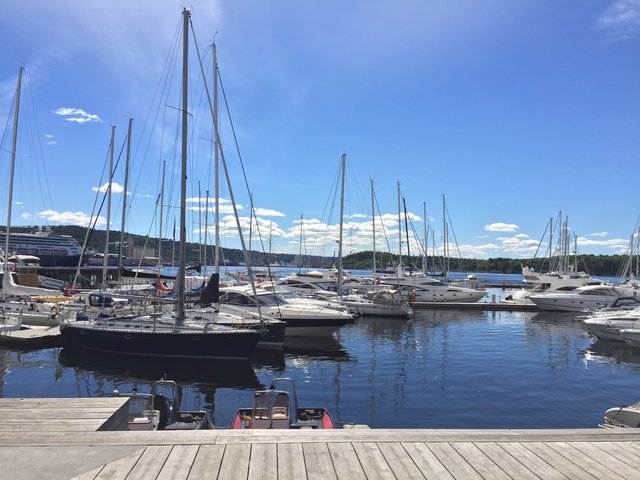 Akers Brygge/ Jachthafen