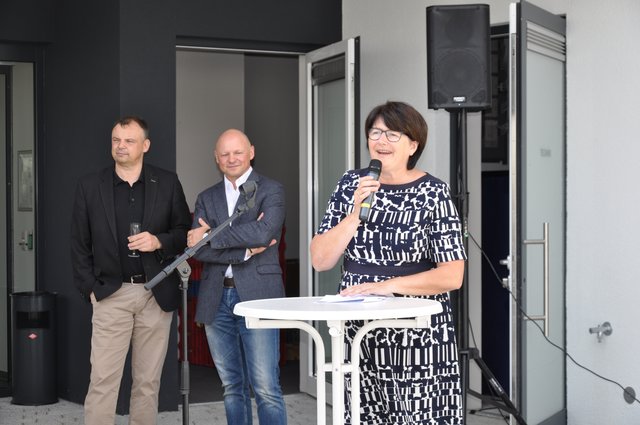 Anerkennung: Oberbürgermeisterin Petzold-Schick nannte das Gesundheitszentrum einen "Baustein für eine gesunde Kommune". Foto: ch