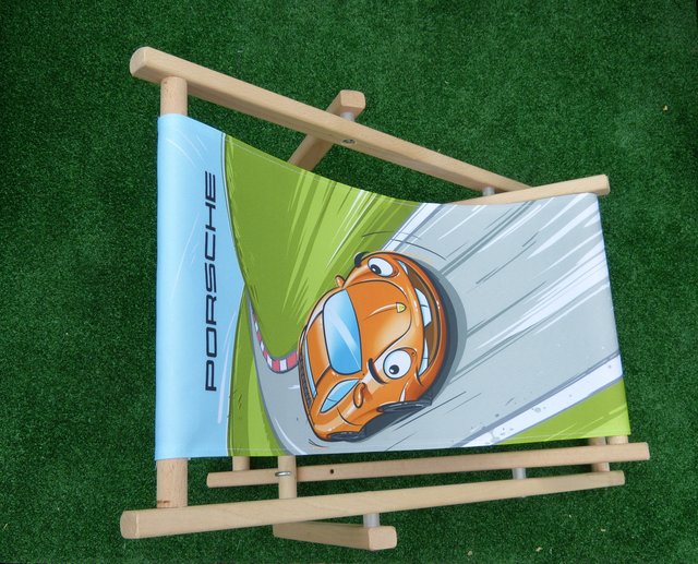 Ein Liegestuhl für die kleinsten Besucher