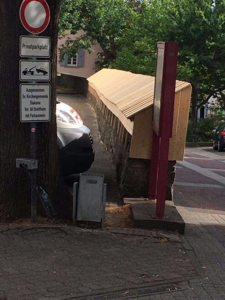 An dieser Mauer entzündet sich die Kritik.