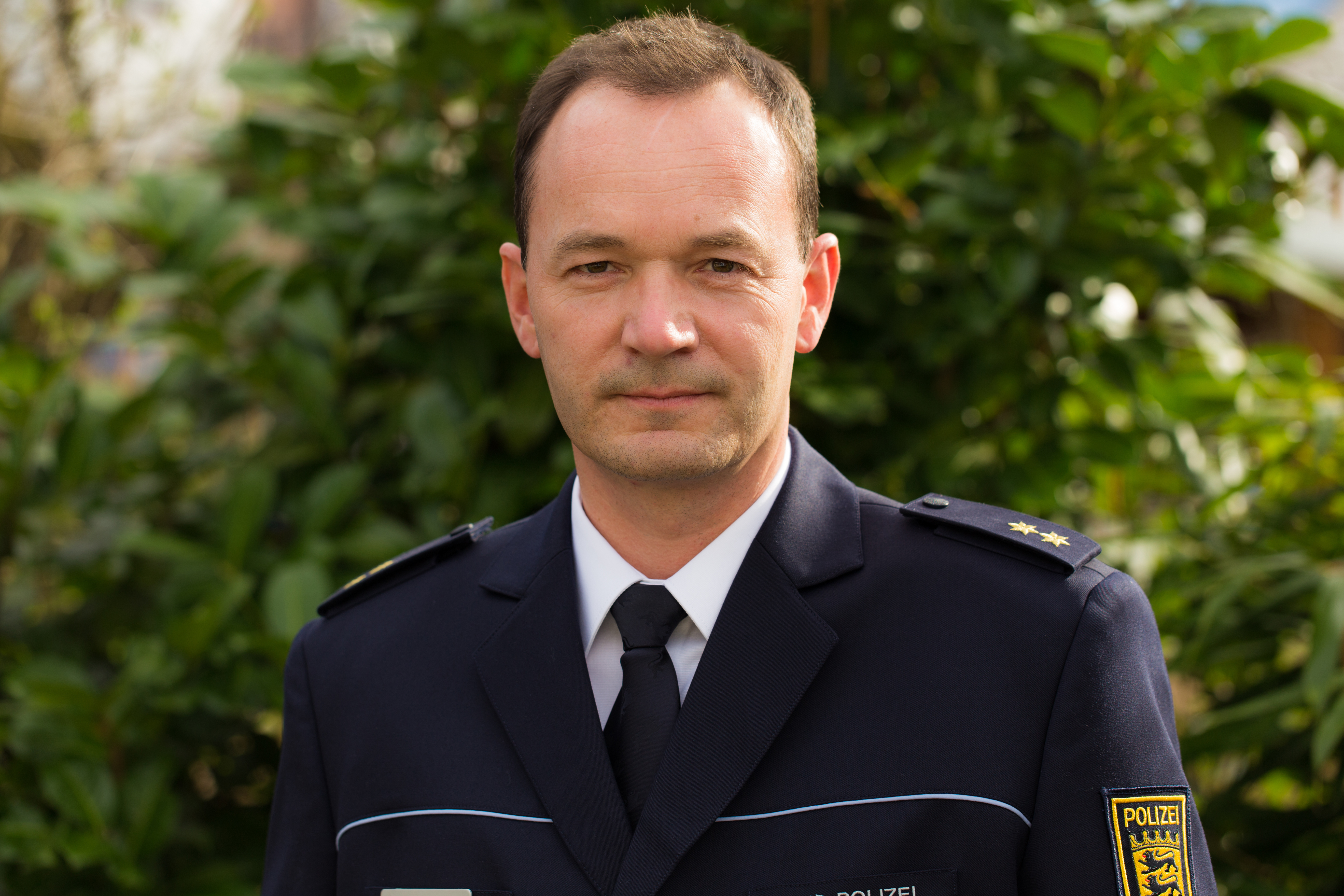 Der Leiter des Polizeireviers Bretten, Bernhard Brenner.