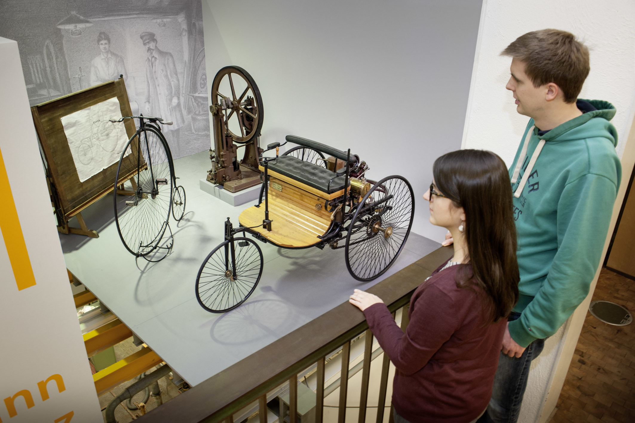 Nachbau des Benz-Patentmotorwagens von 1886