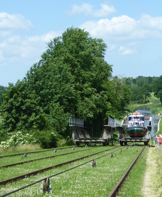 Oberlandkanal - Schiffsschrägaufzug