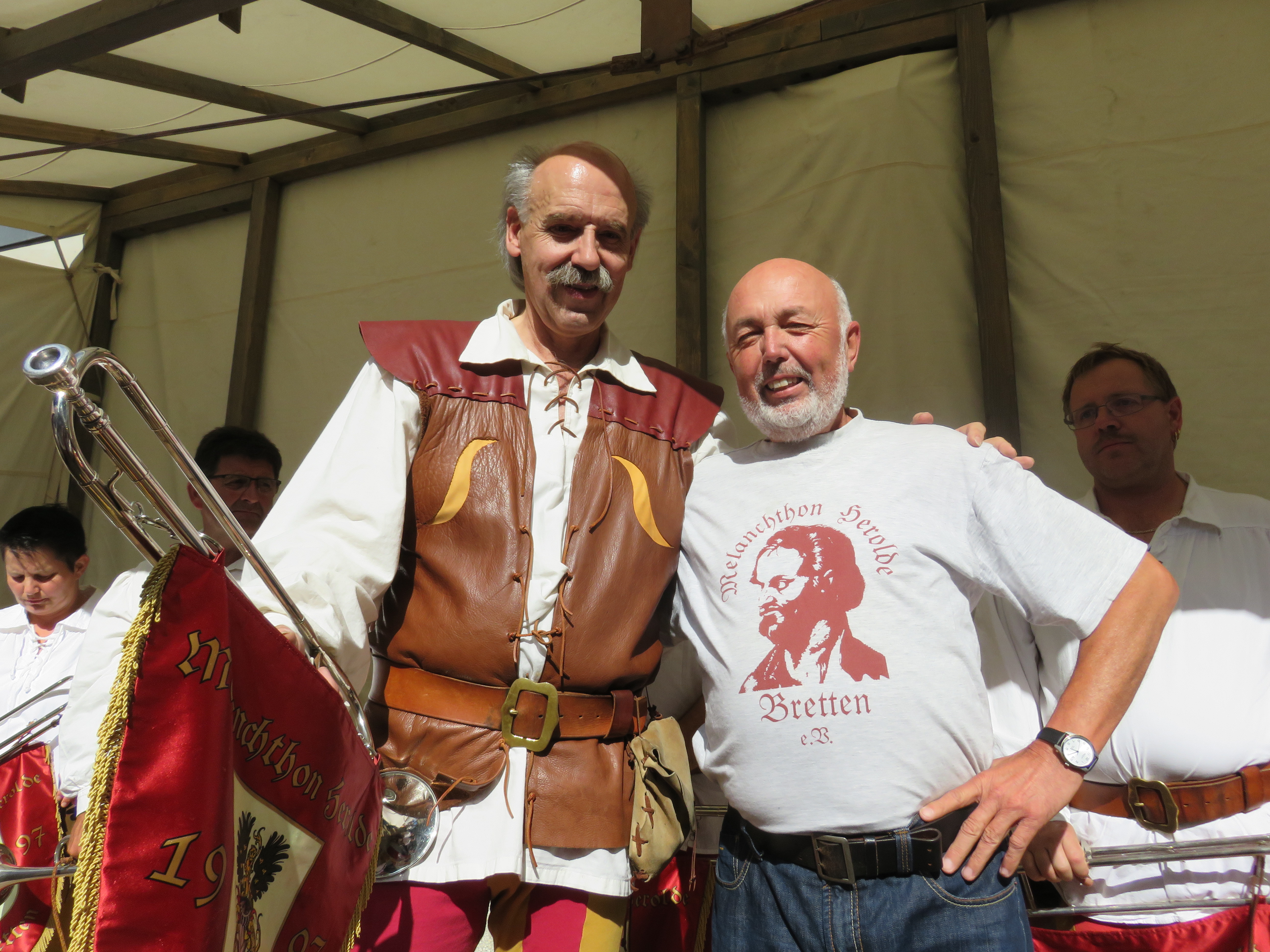 Die beiden Gründer der Herolde, Matthias Kuhn und Ernst Schwarz.