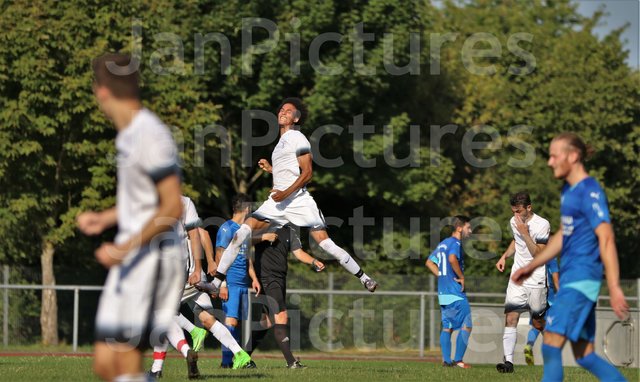 Jerome Lafia besorgt den Ausgleich für den VfB Bretten