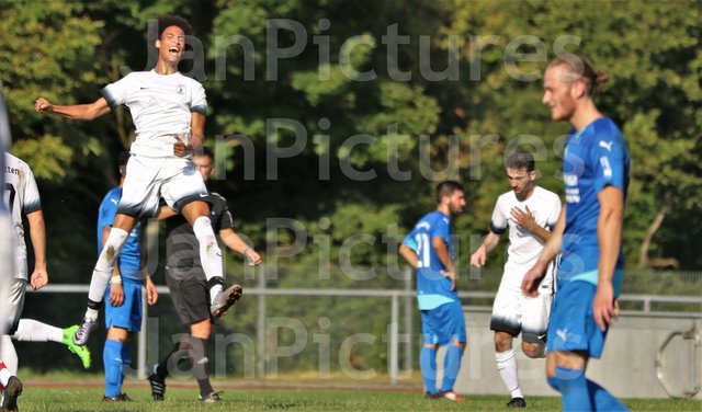 Jerome Lafia besorgt den Ausgleich für den VfB Bretten