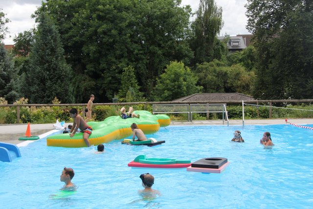 Das Freibadfest in Obergrombach. | Foto: kk