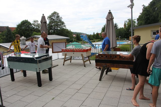 Das Freibadfest in Obergrombach. | Foto: kk