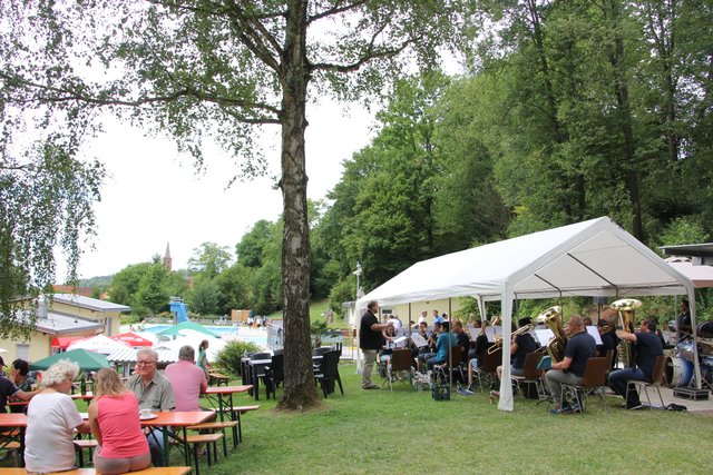 Das Freibadfest in Obergrombach. | Foto: kk
